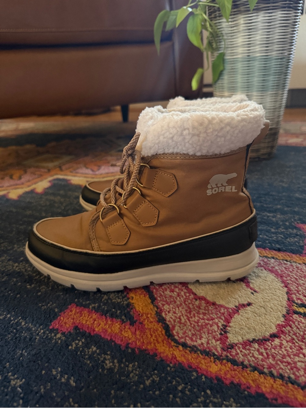 SOREL Explorer Carnival Waterproof Boot, Women 8.5